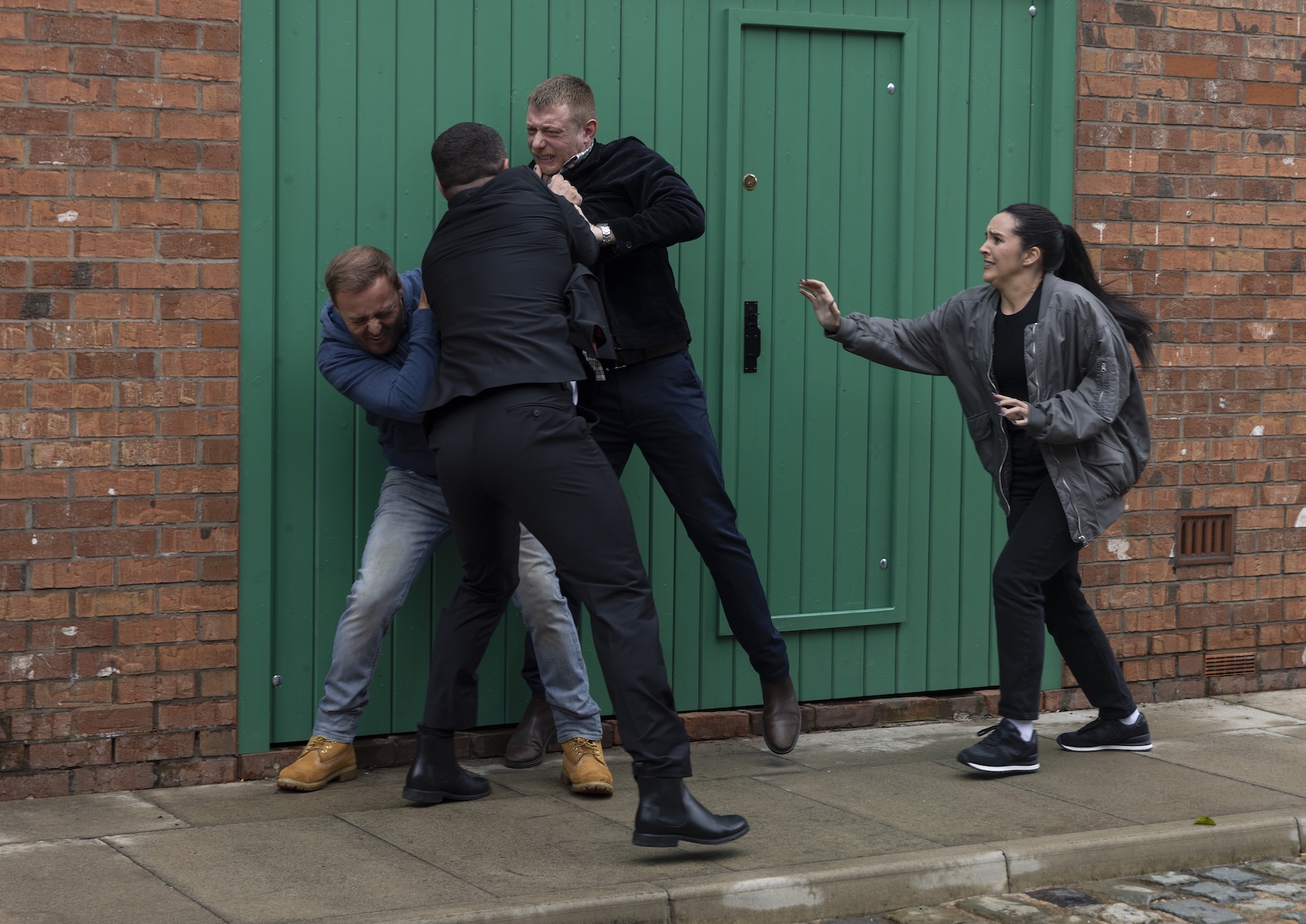 Adam and Daniel lay into each other (Credit: ITV)