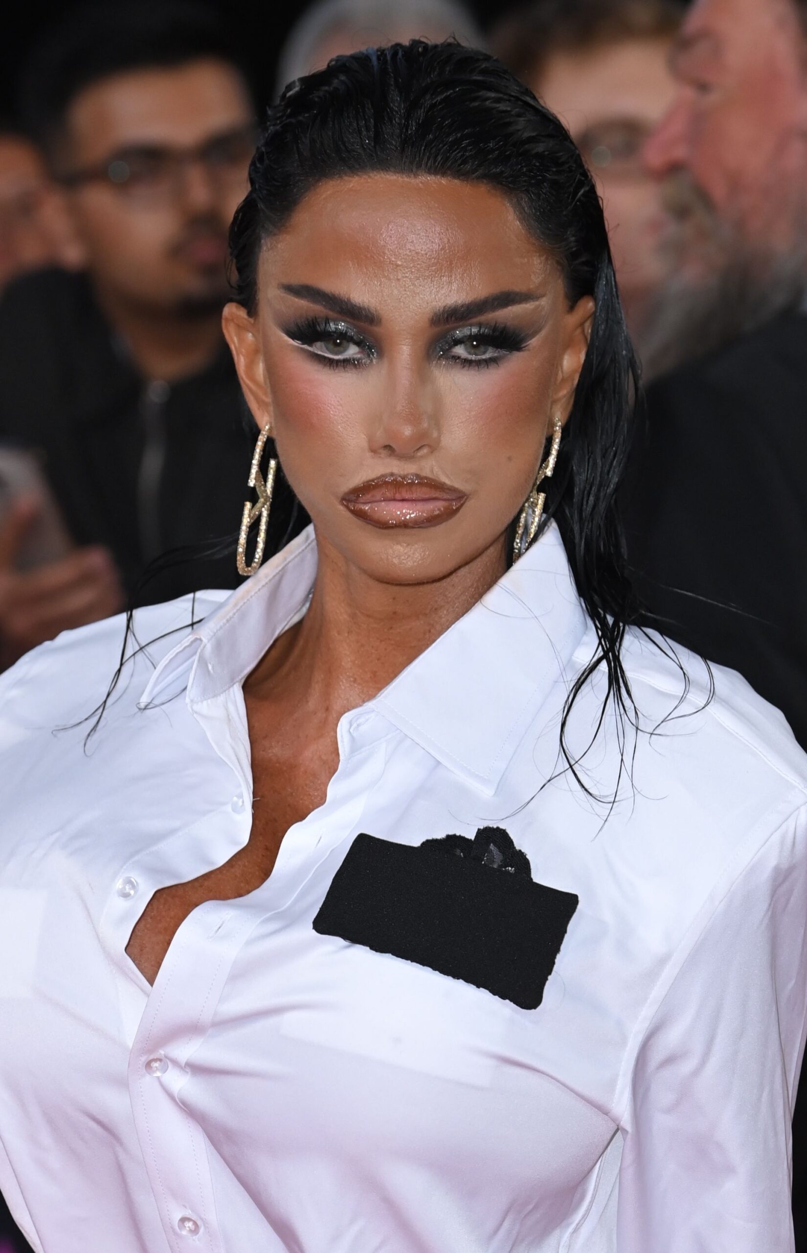 Katie Price in white