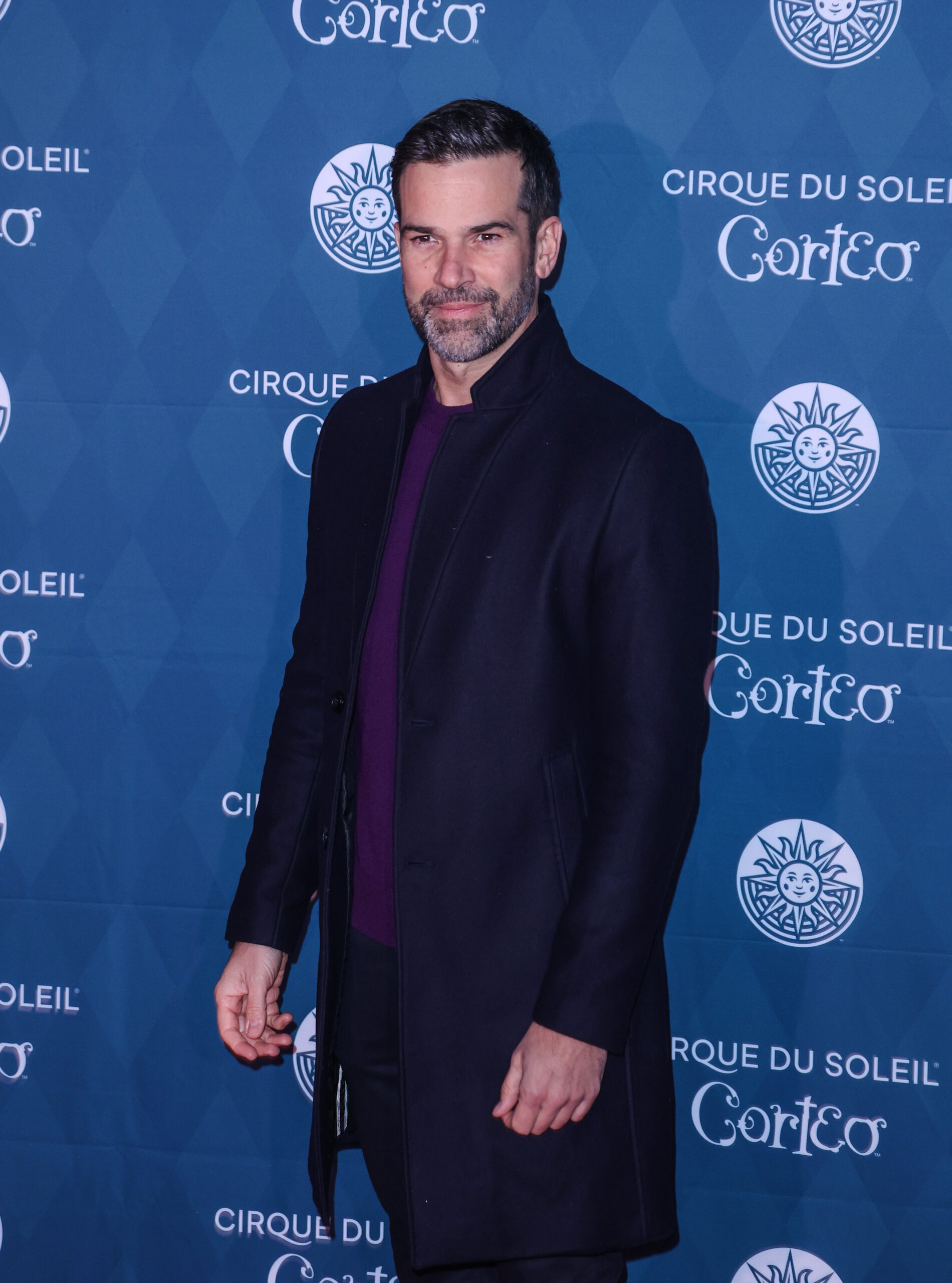Gethin Jones on the red carpet 