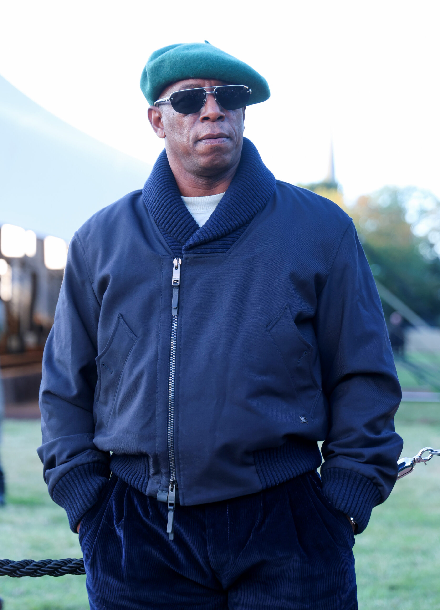 Ian Wright looking in front