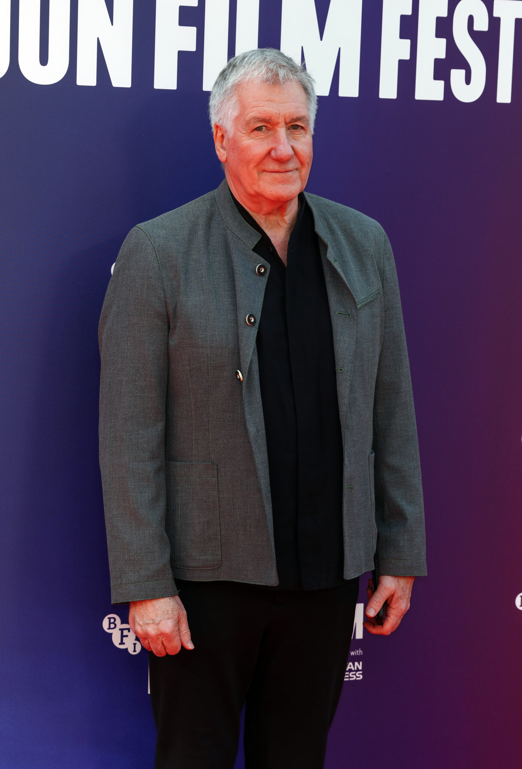 George Fenton on the red carpet 