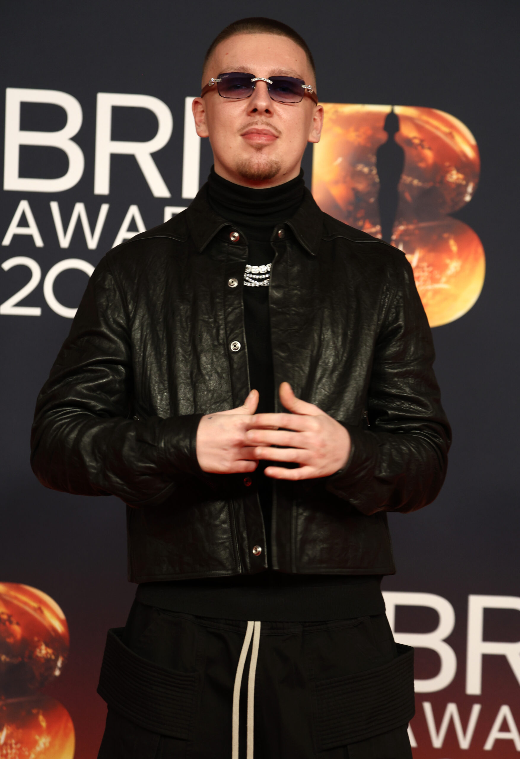 Aitch on the red carpet 