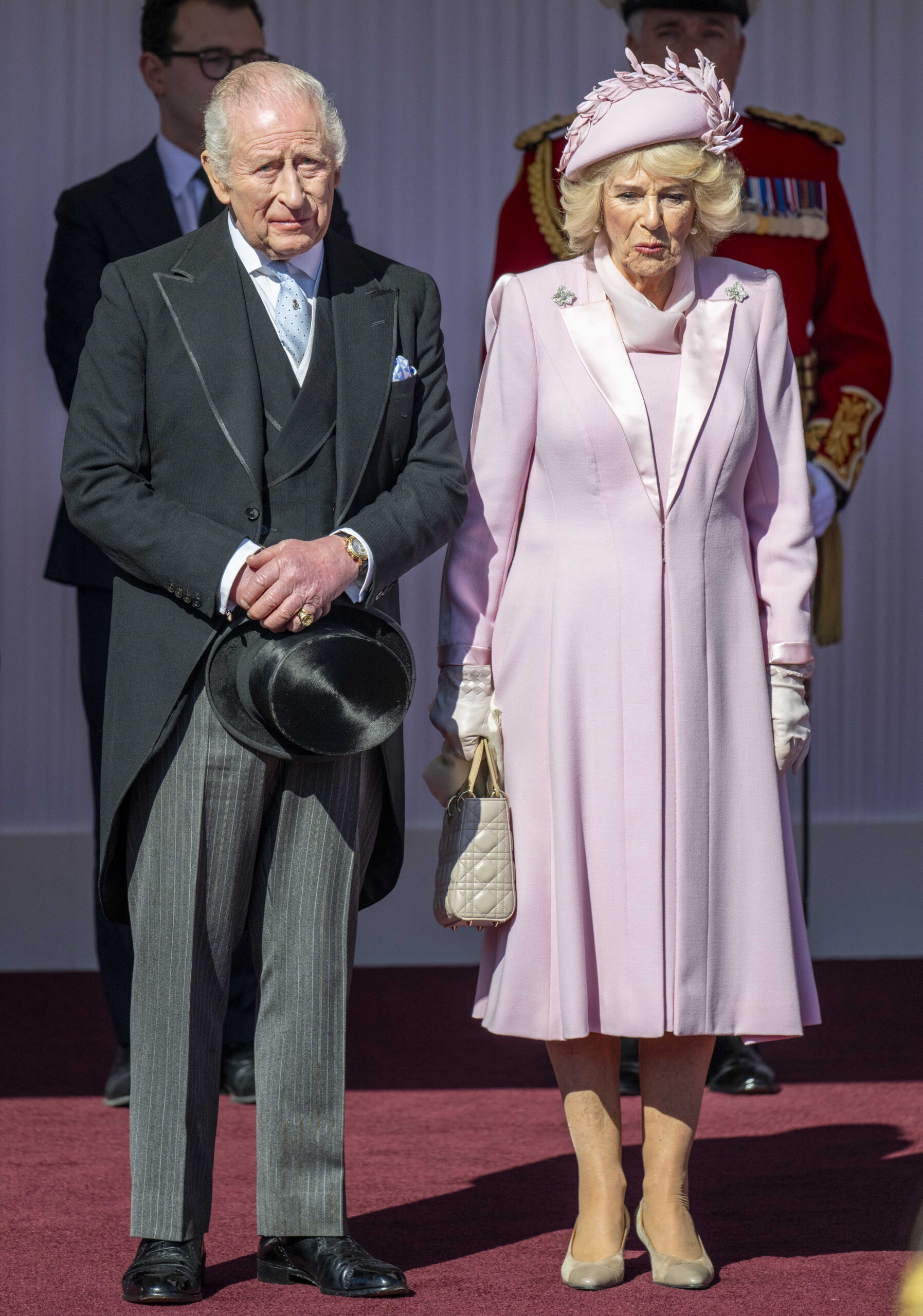 King Charles and Queen Camilla during state visit