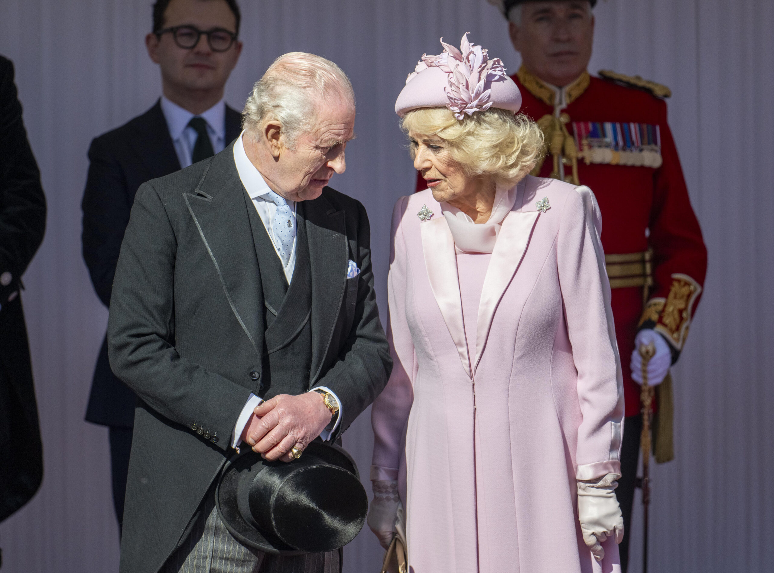 King Charles and Queen Camilla during state visit