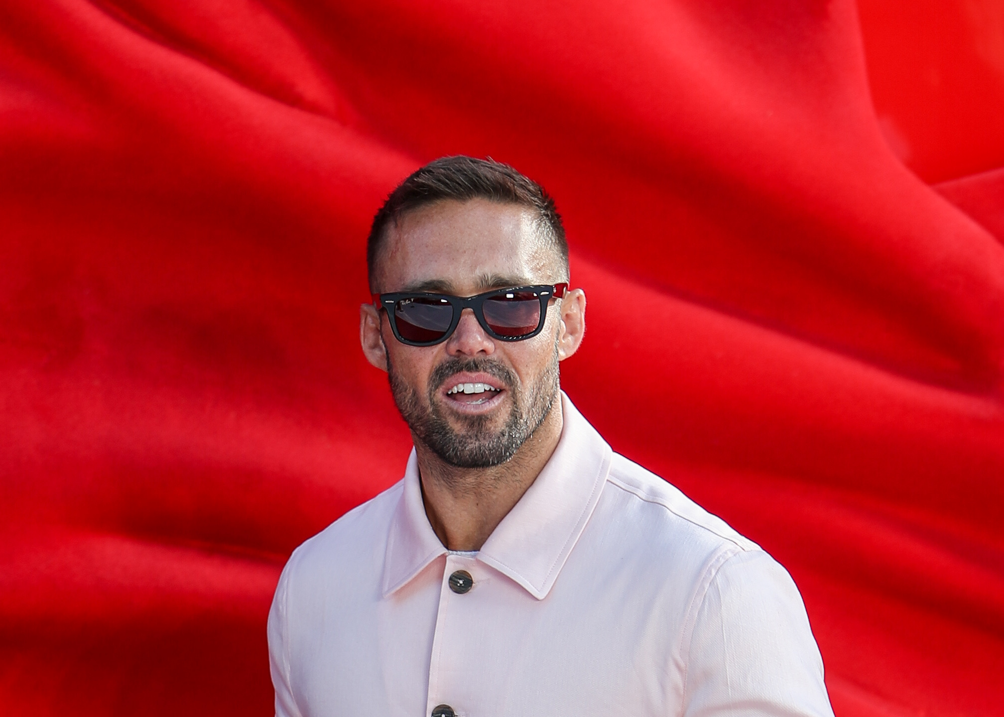 Spencer Matthews wearing sunglasses 
