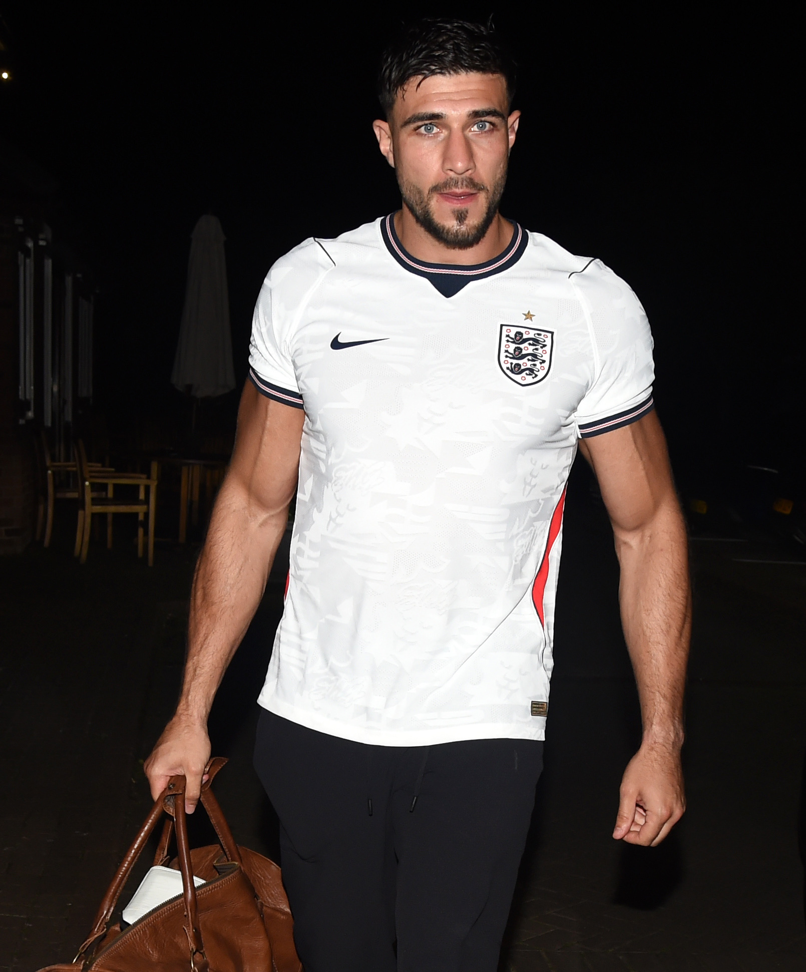 Tommy Fury walking