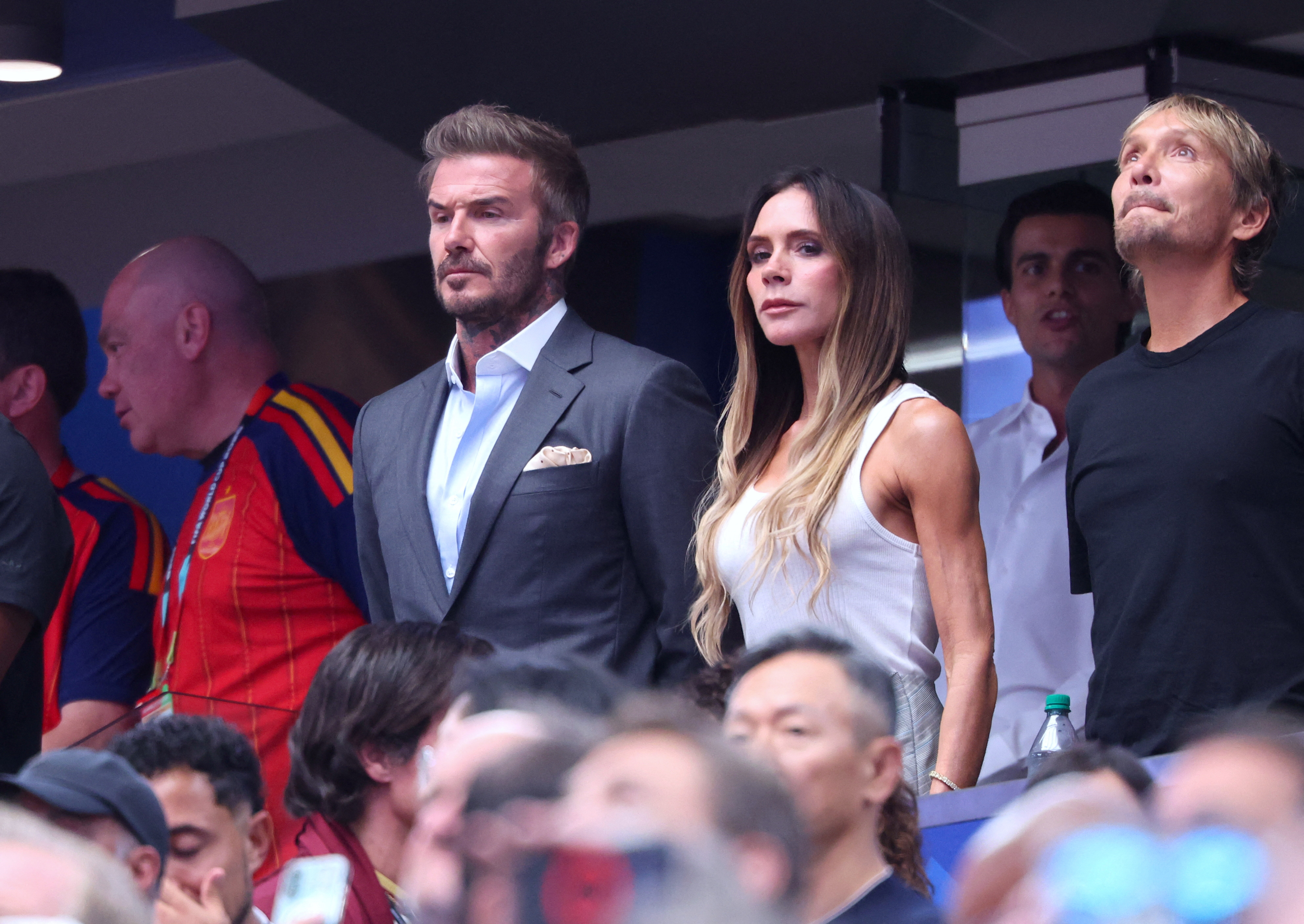David beckham and Victoria Beckham 