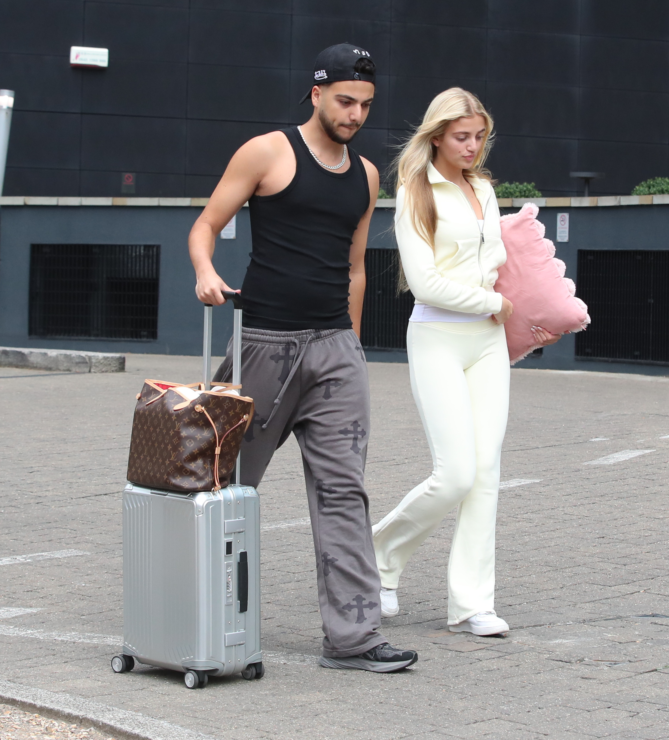 Junior and Princess Andre walking
