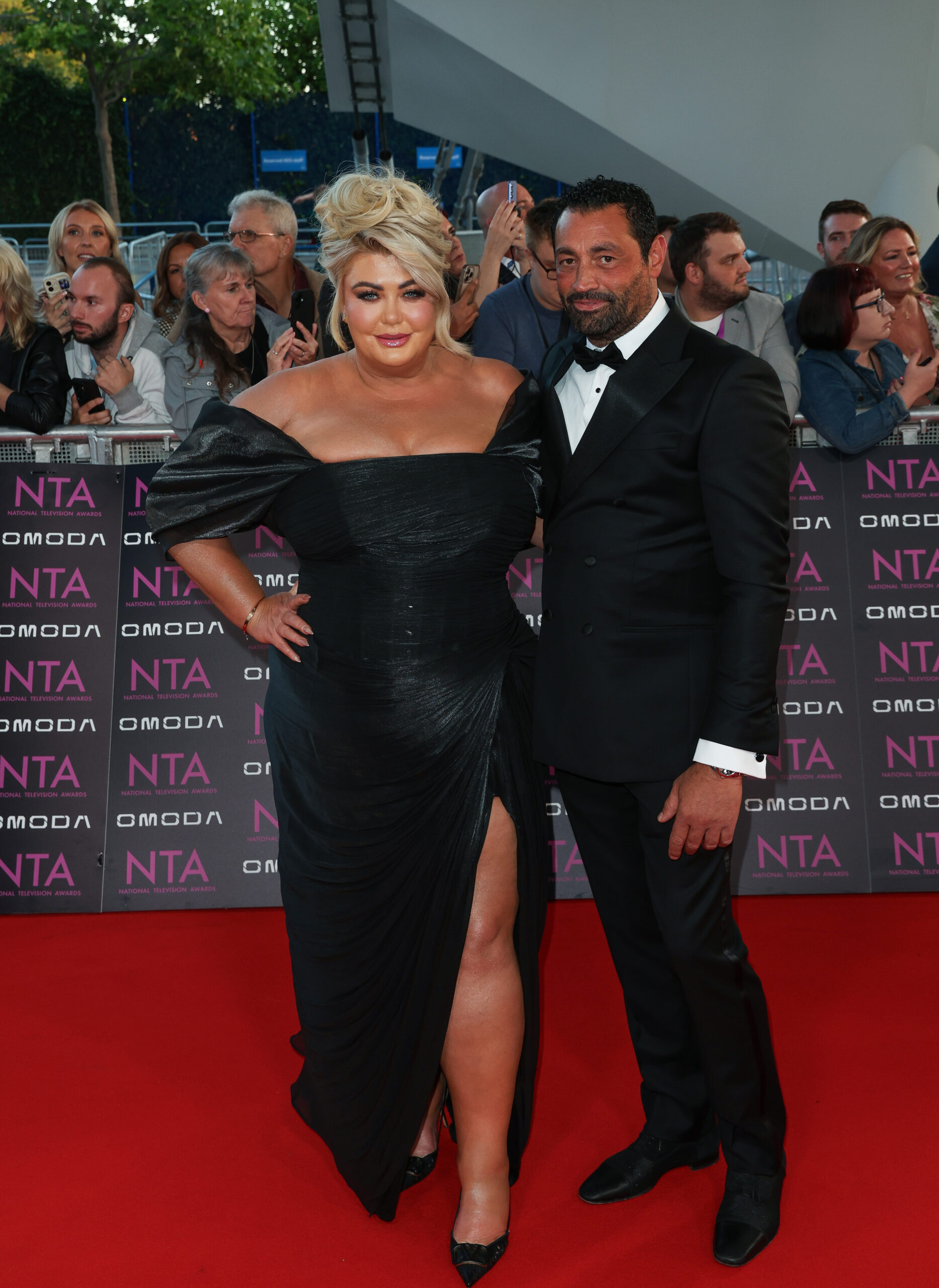 Gemma Collins and Rami Hawash at NTAs