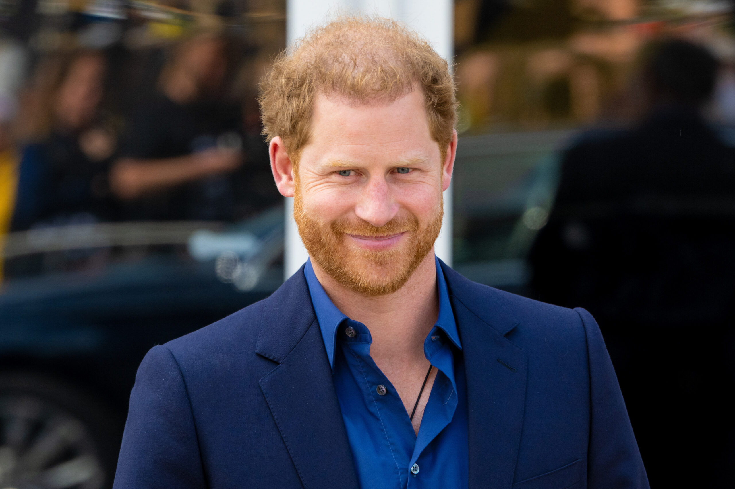 Prince Harry smiling 