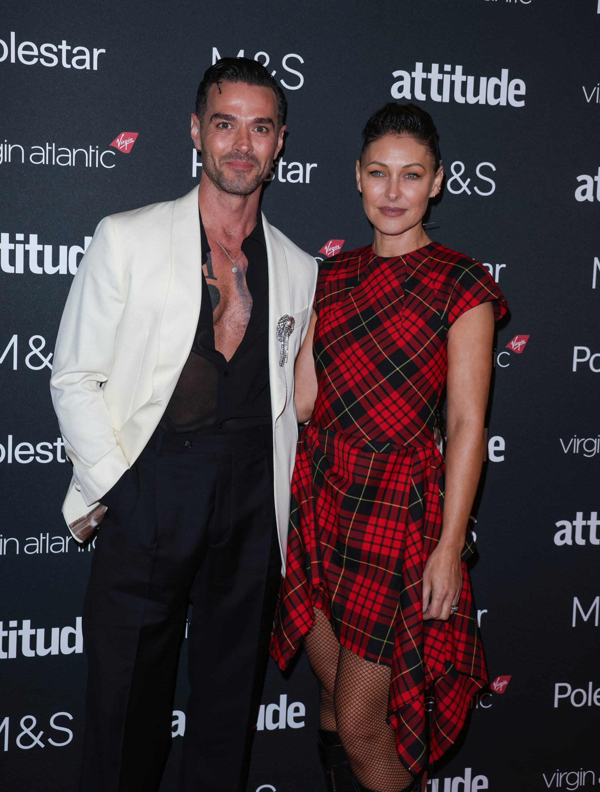 Matt and Emma Willis on the red carpet 