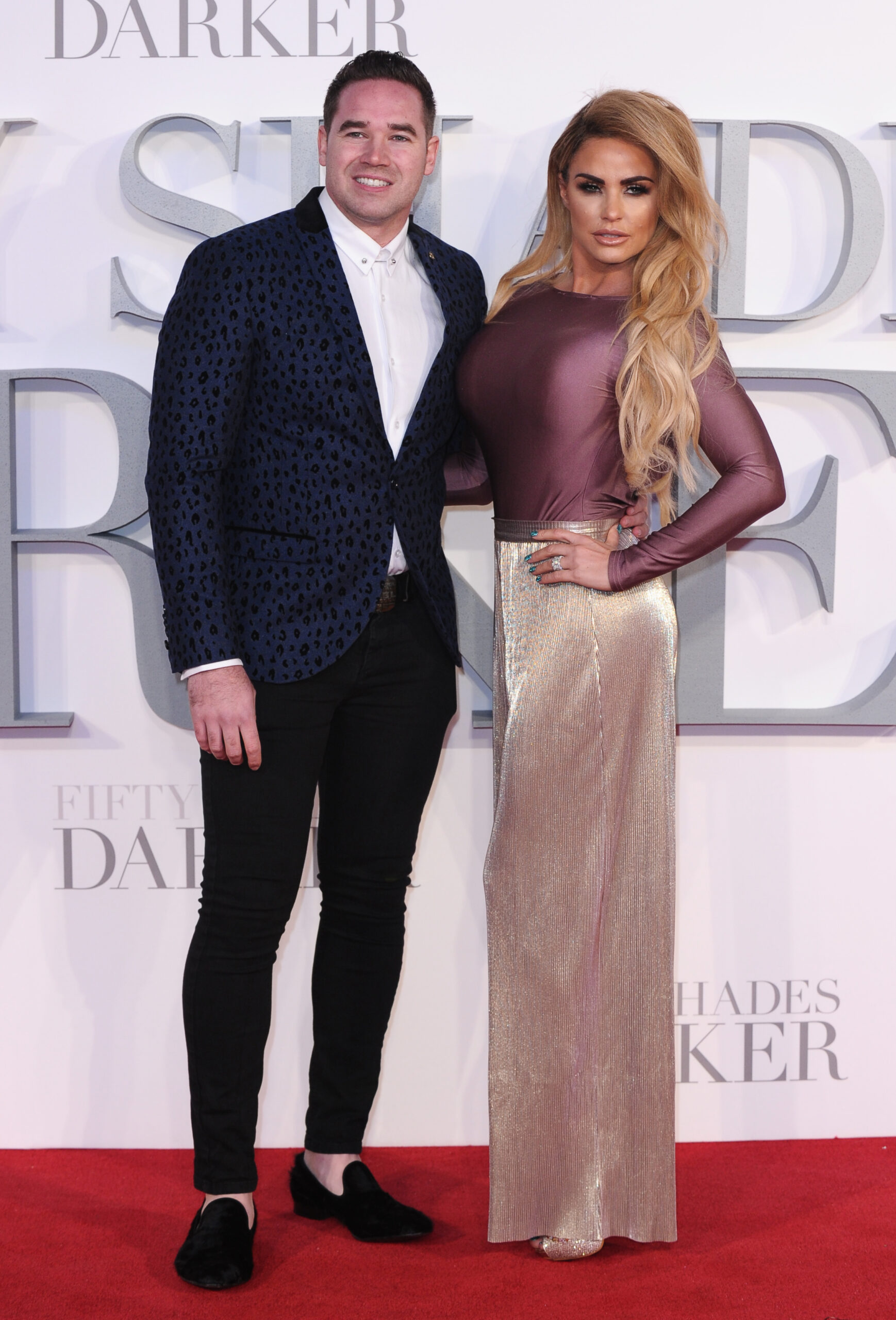 Kieran Hayler and Katie Price at event