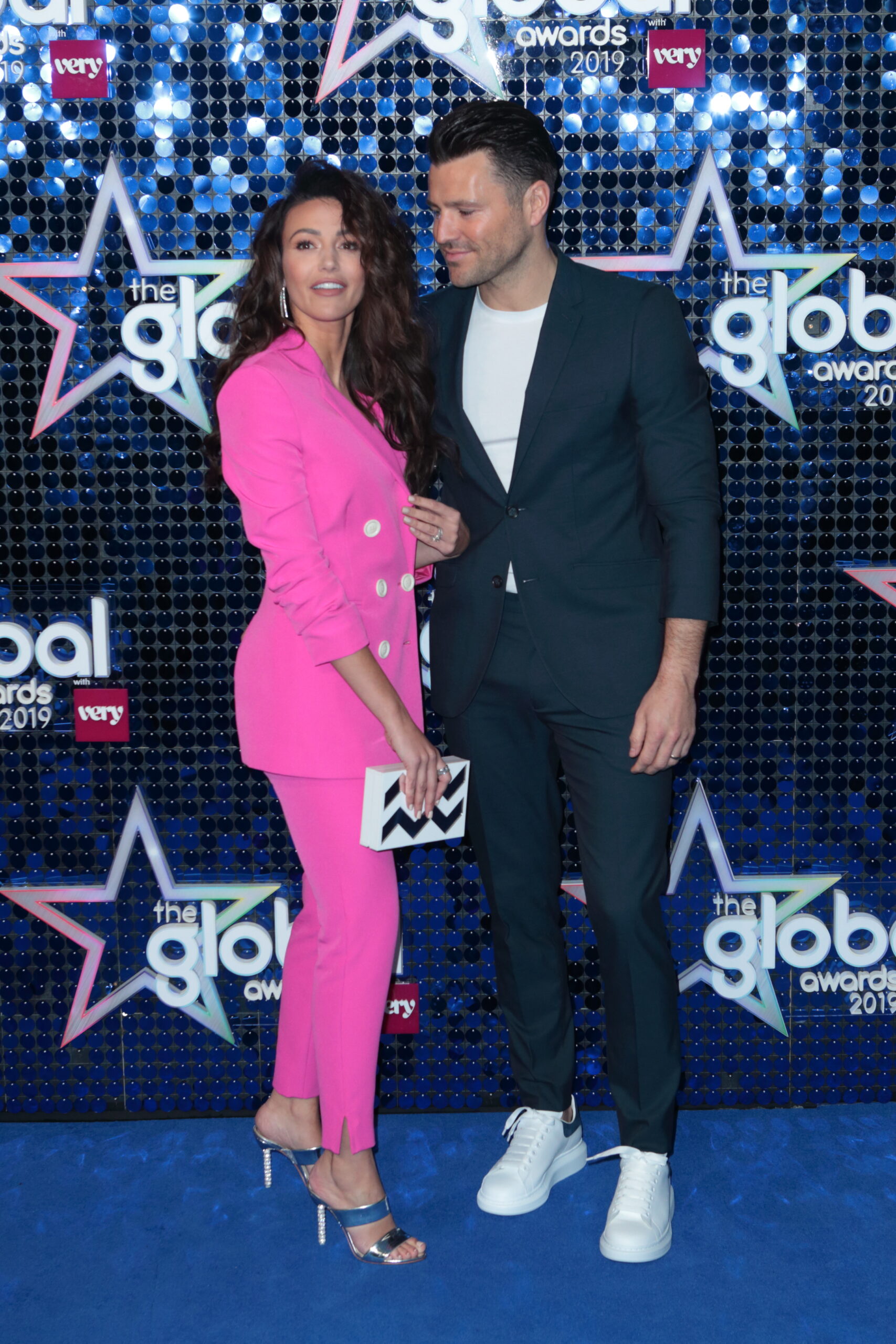 Michelle Keegan and Mark Wright on the red carpet 