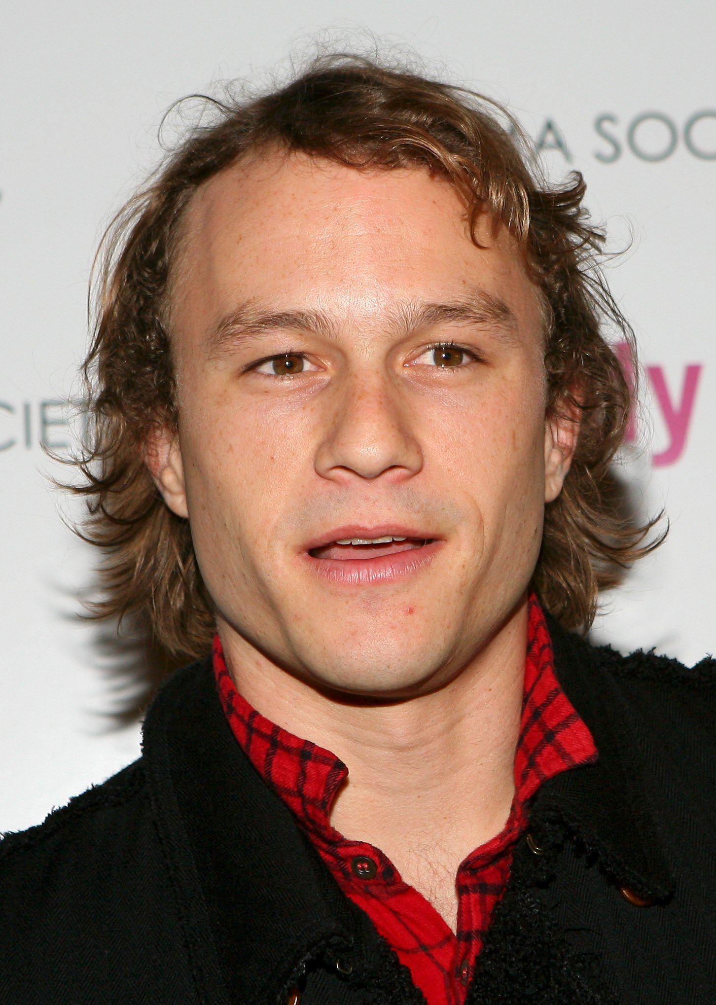 Heath Ledger smiling