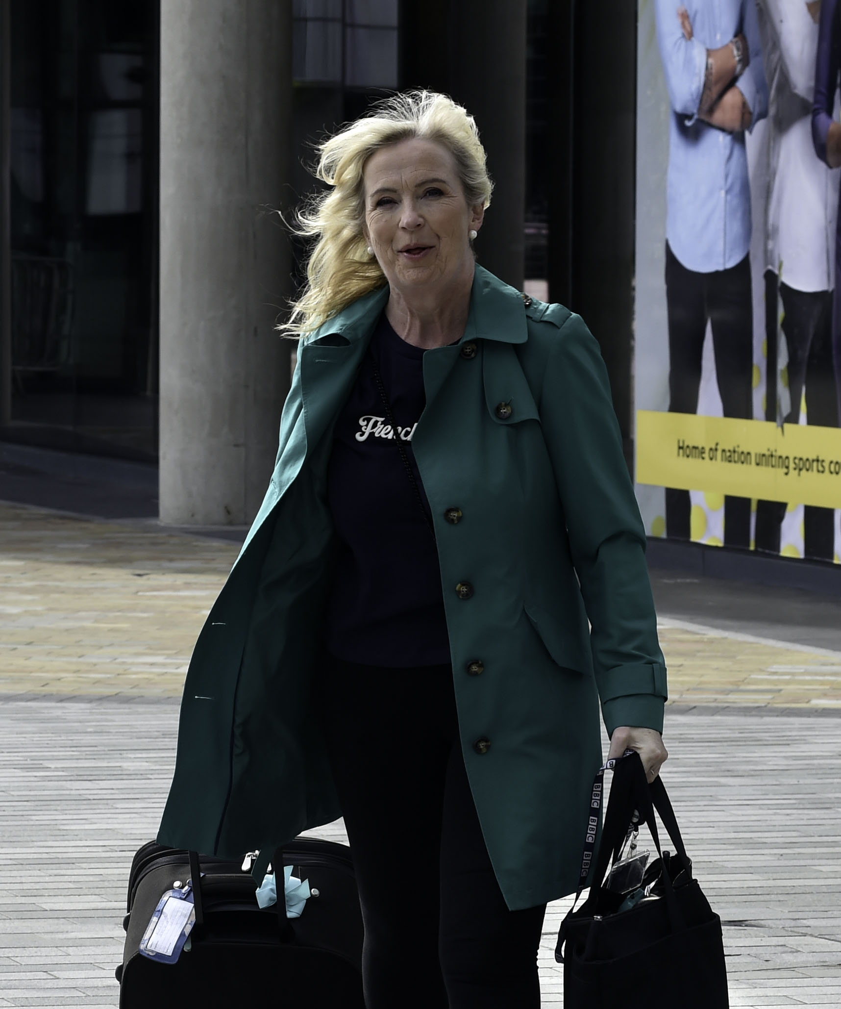 Carol Kirkwood walking 