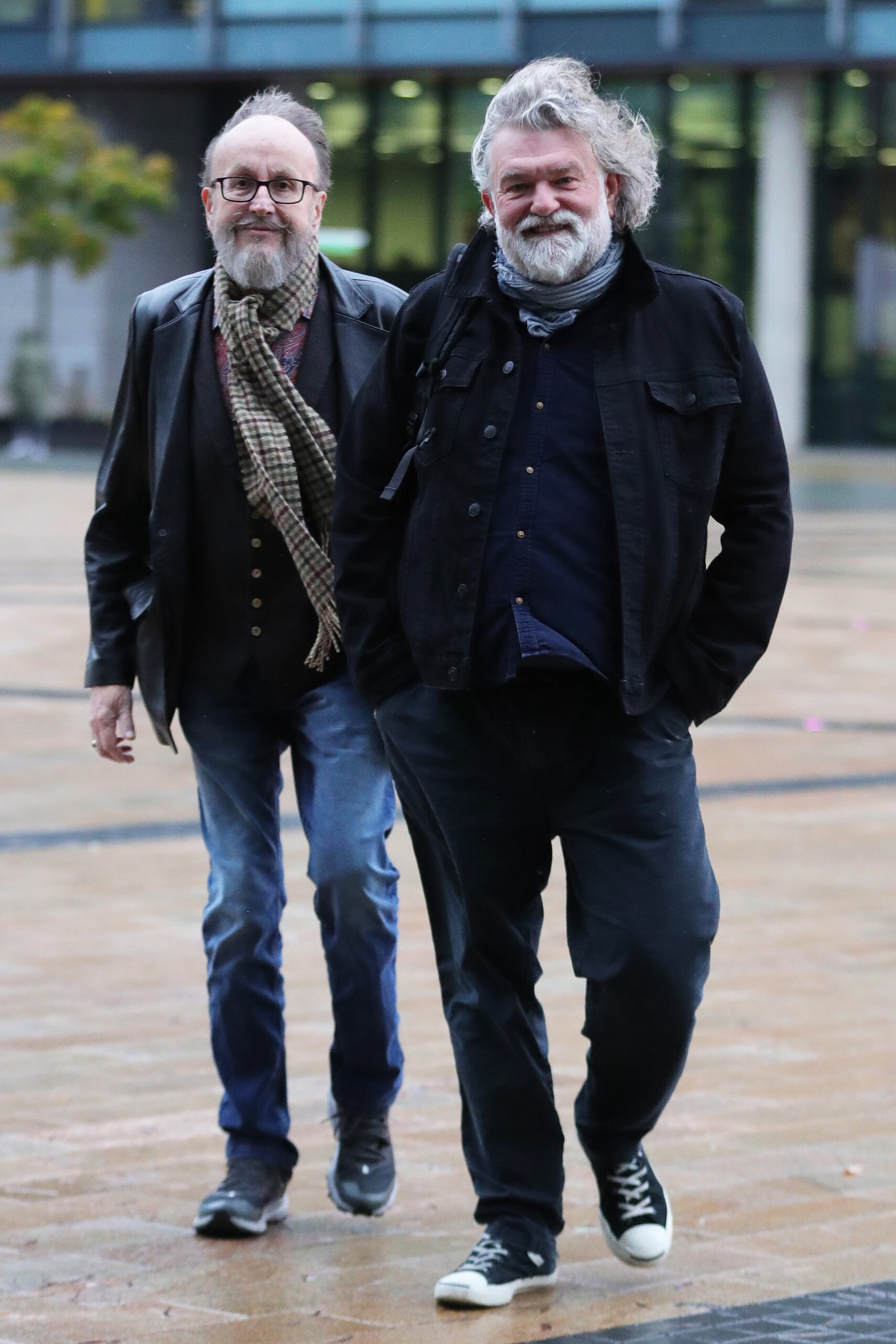 Dave Myers and Si King out and about