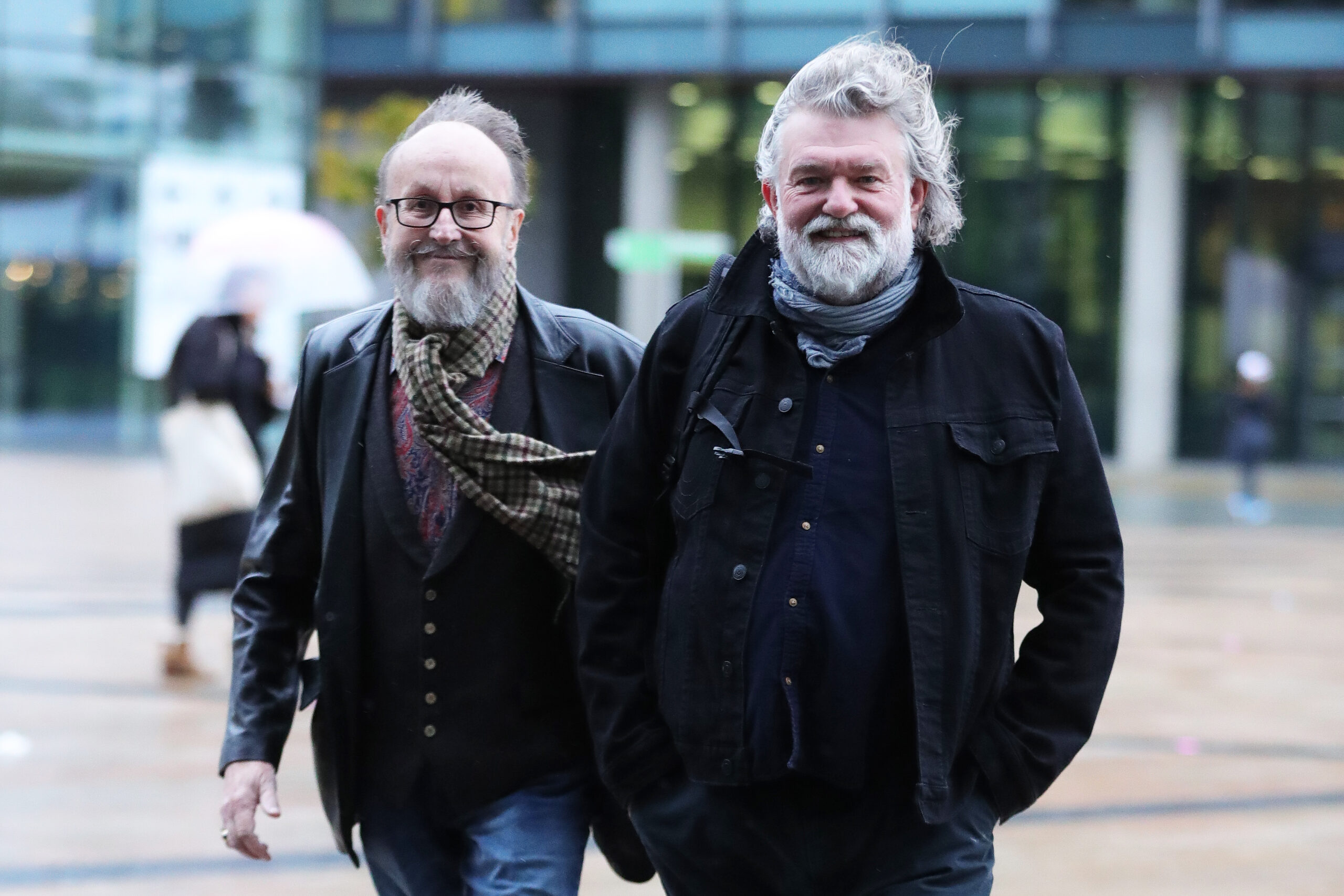 Hairy Bikers stars Dave Myers and Si King smiling
