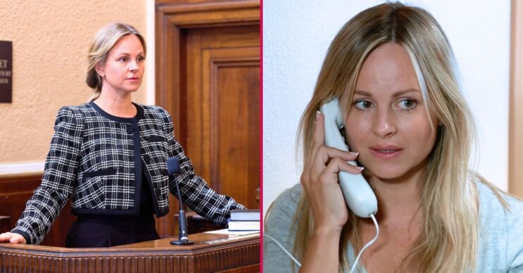 Sarah split image for Coronation Street (Credit: ITV)