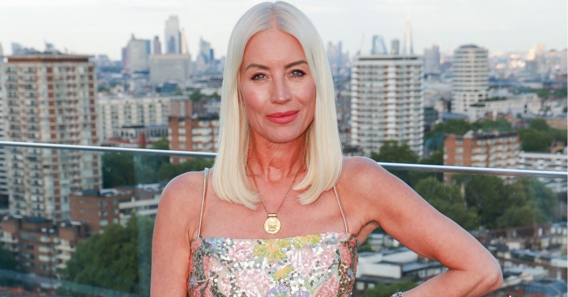 Denise Van Outen smiling