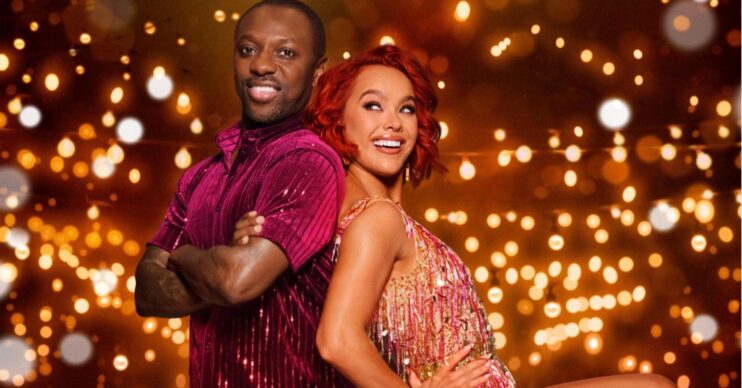 Shaun Wright-Phillips and Alexis Warr smiling
