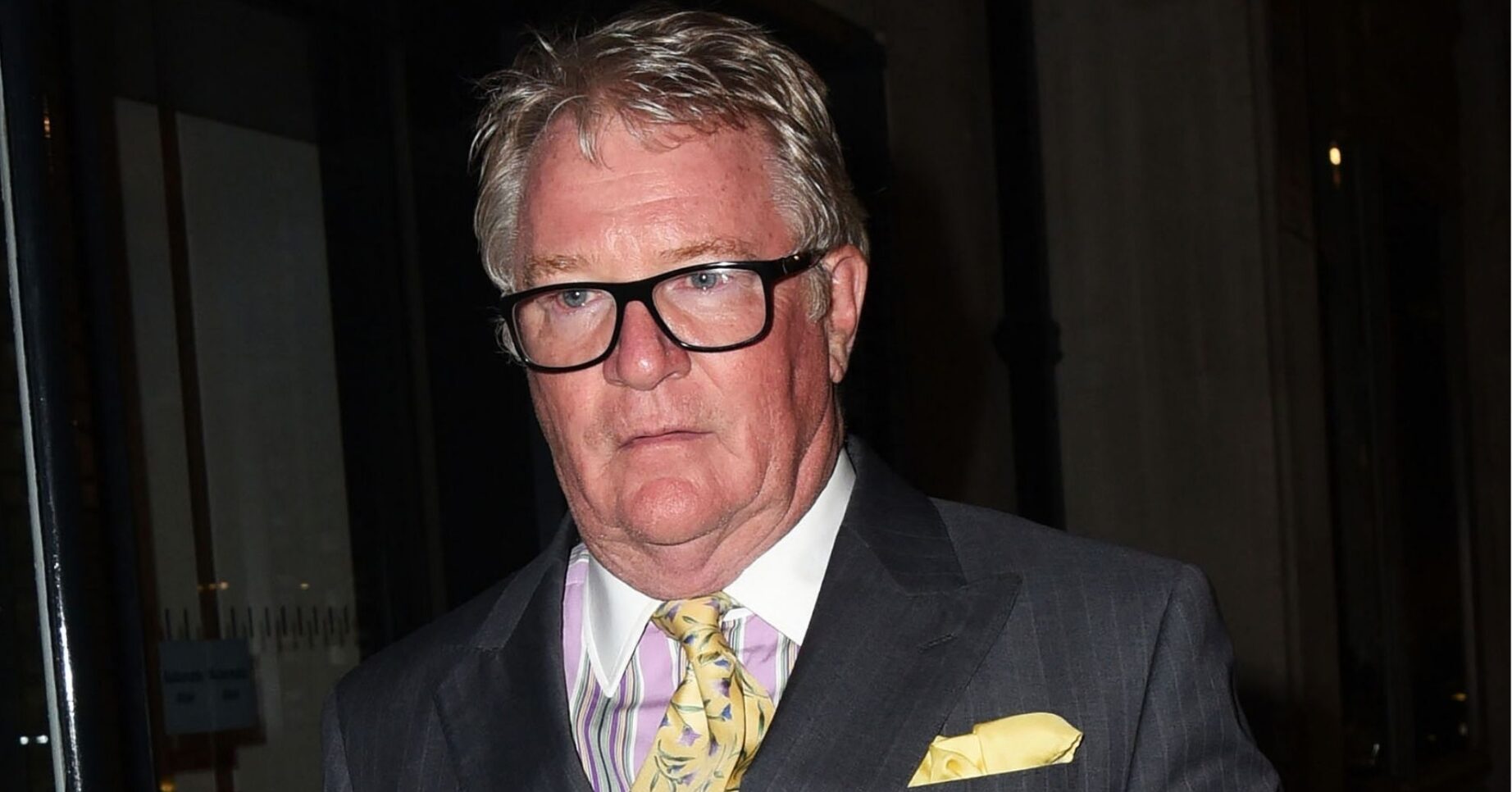 Jim Davidson looking in front