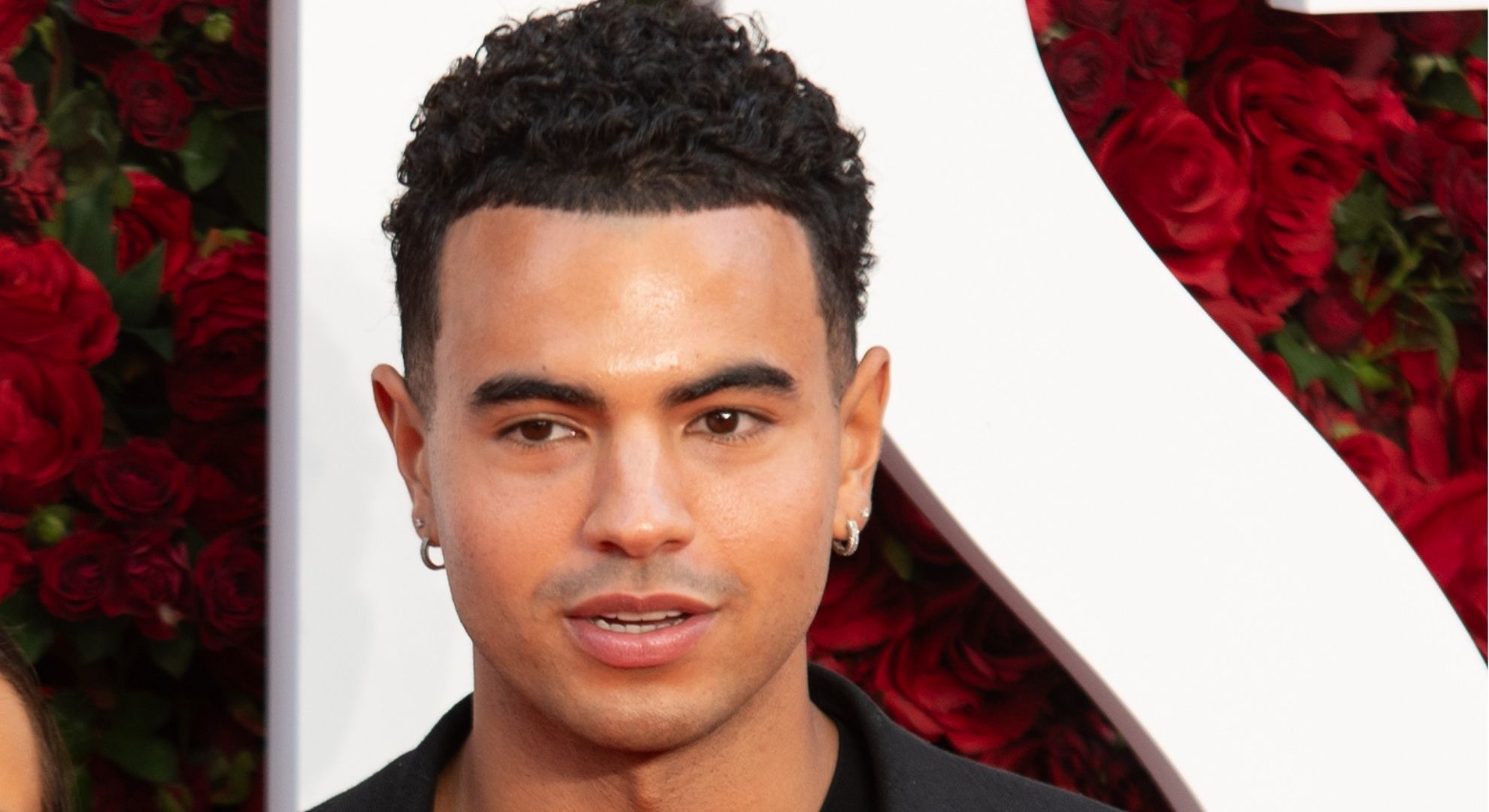 Harrison Solomon on the red carpet 