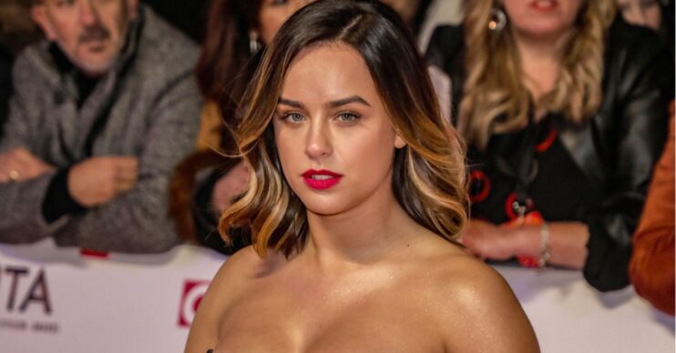 Georgia May Foote on the red carpet