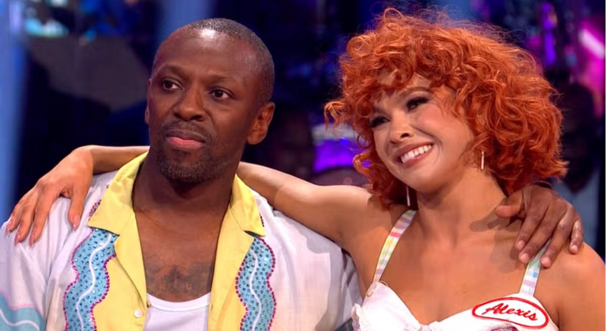 Shaun Wright-Phillips and Alexis Warr on Strictly