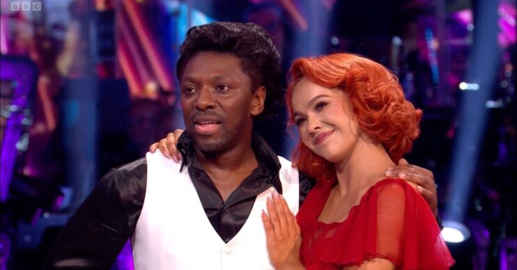 Shaun Wright-Phillips and Alexis Warr on Strictly