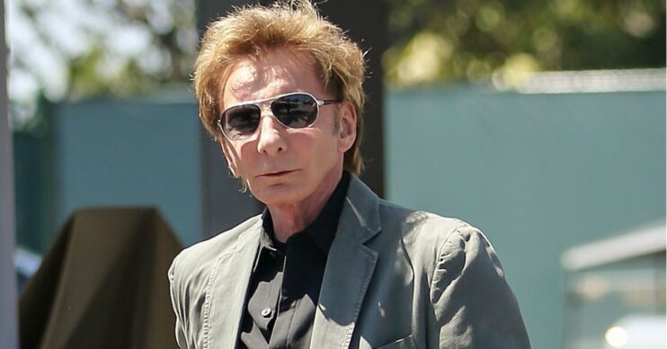 Barry Manilow with sunglasses on