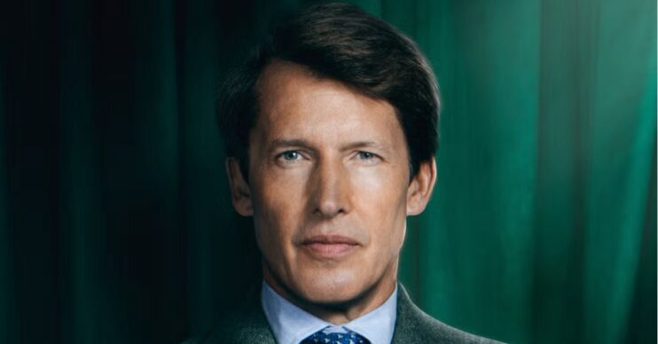 James Blunt Celebrity Traitors press photo
