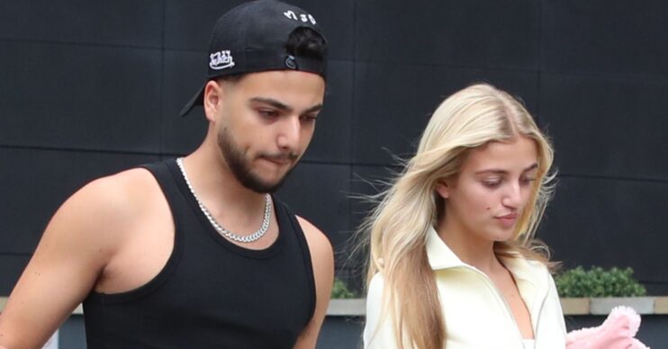 Junior and Princess Andre walking