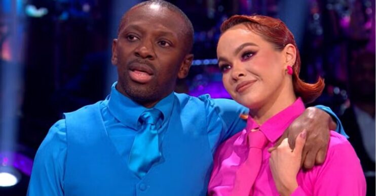Shaun Wright-Phillips and Alexis Warr on Strictly