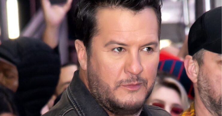 Luke Bryan looking in front