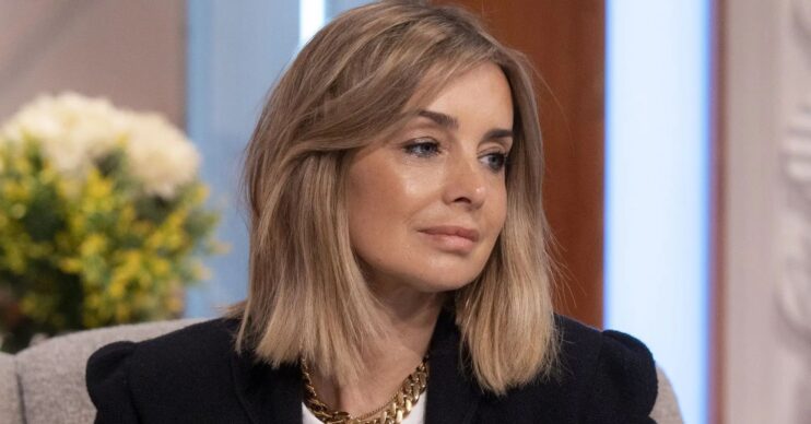 Louise Redknapp looking sad