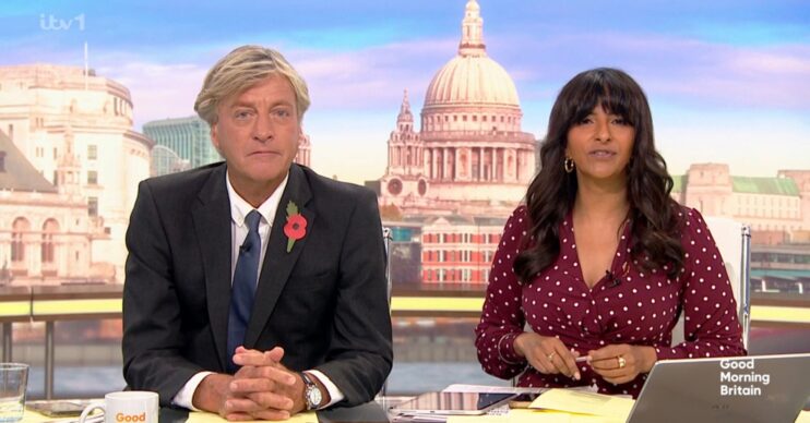 Richard Madeley and Ranvir Singh hosting GMB