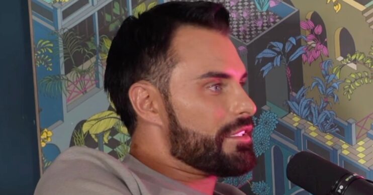 Rylan Clark talking