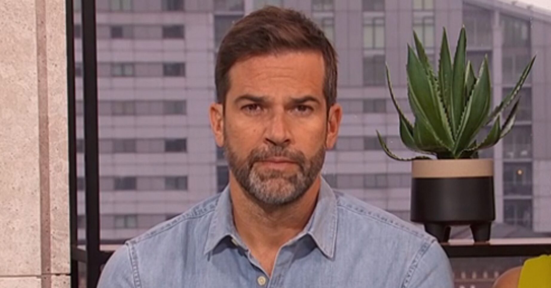 Gethin Jones looking in front
