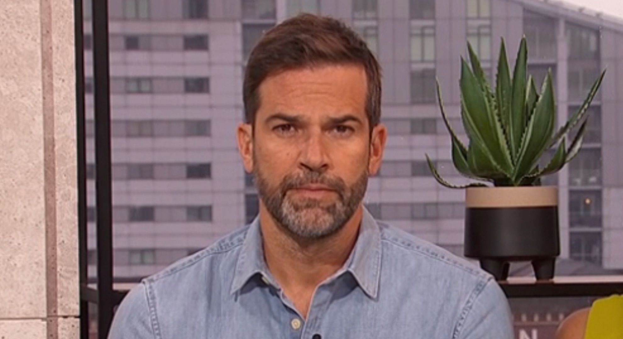 Gethin Jones looking in front