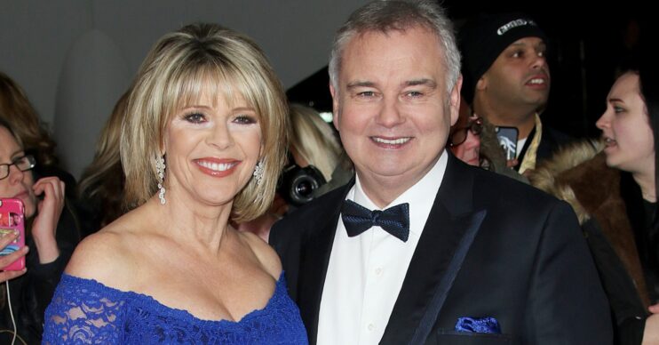Ruth Langsford and Eamonn Holmes on the red carpet