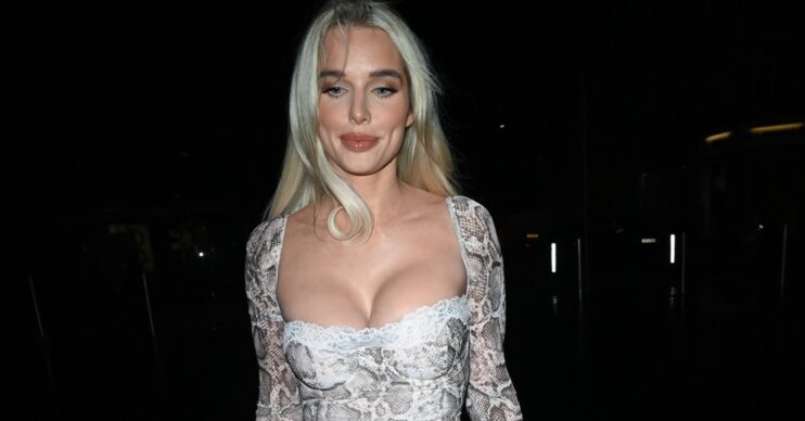 Helen Flanagan walking
