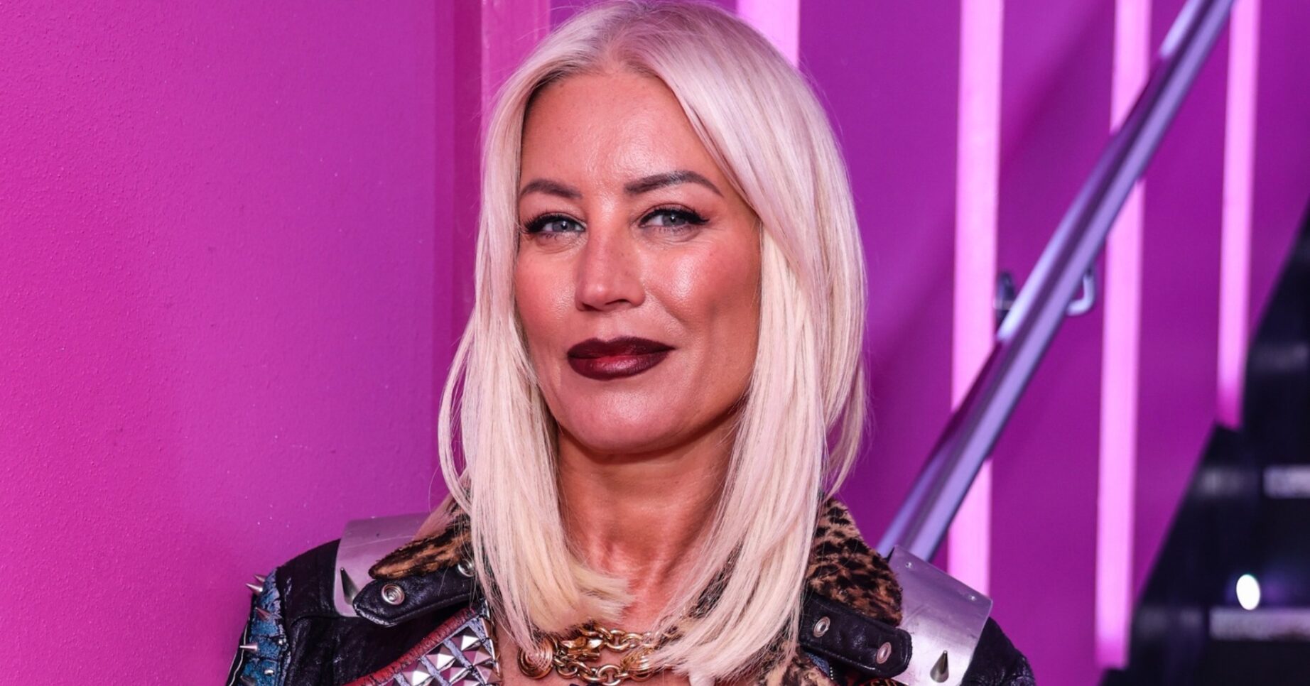 Denise Van Outen smiling