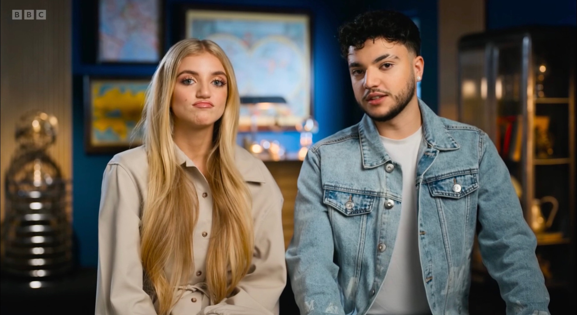 Princess and Junior Andre on Celebrity Race Across The World 