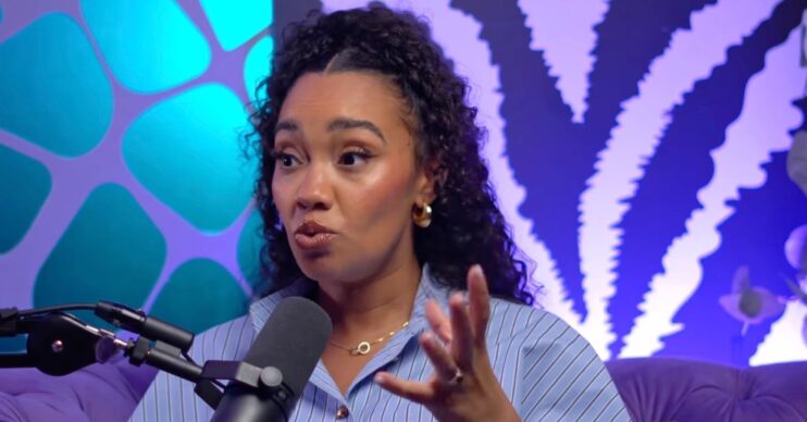Leigh-Anne Pinnock talking