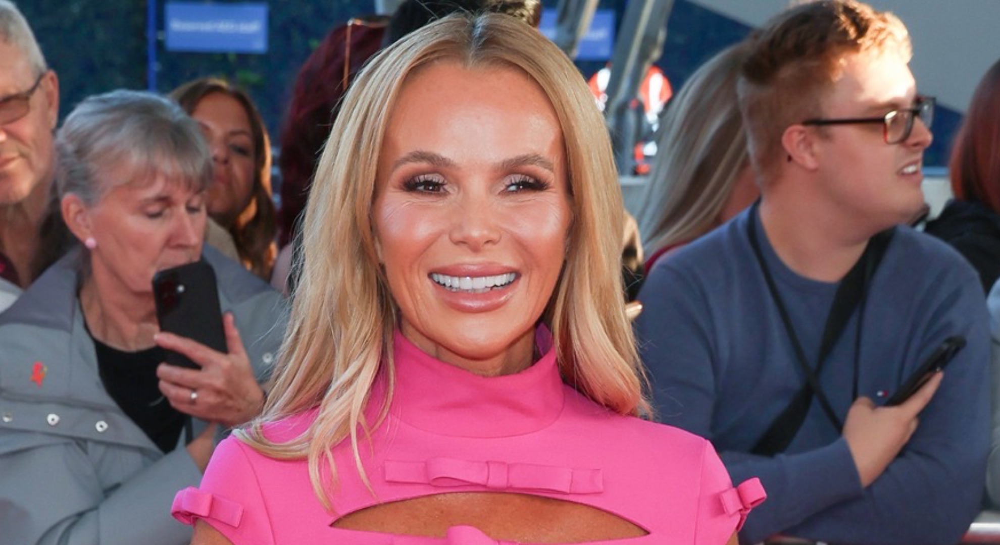 Amanda Holden recreates infamous 'no underwear' scene from Basic Instinct
