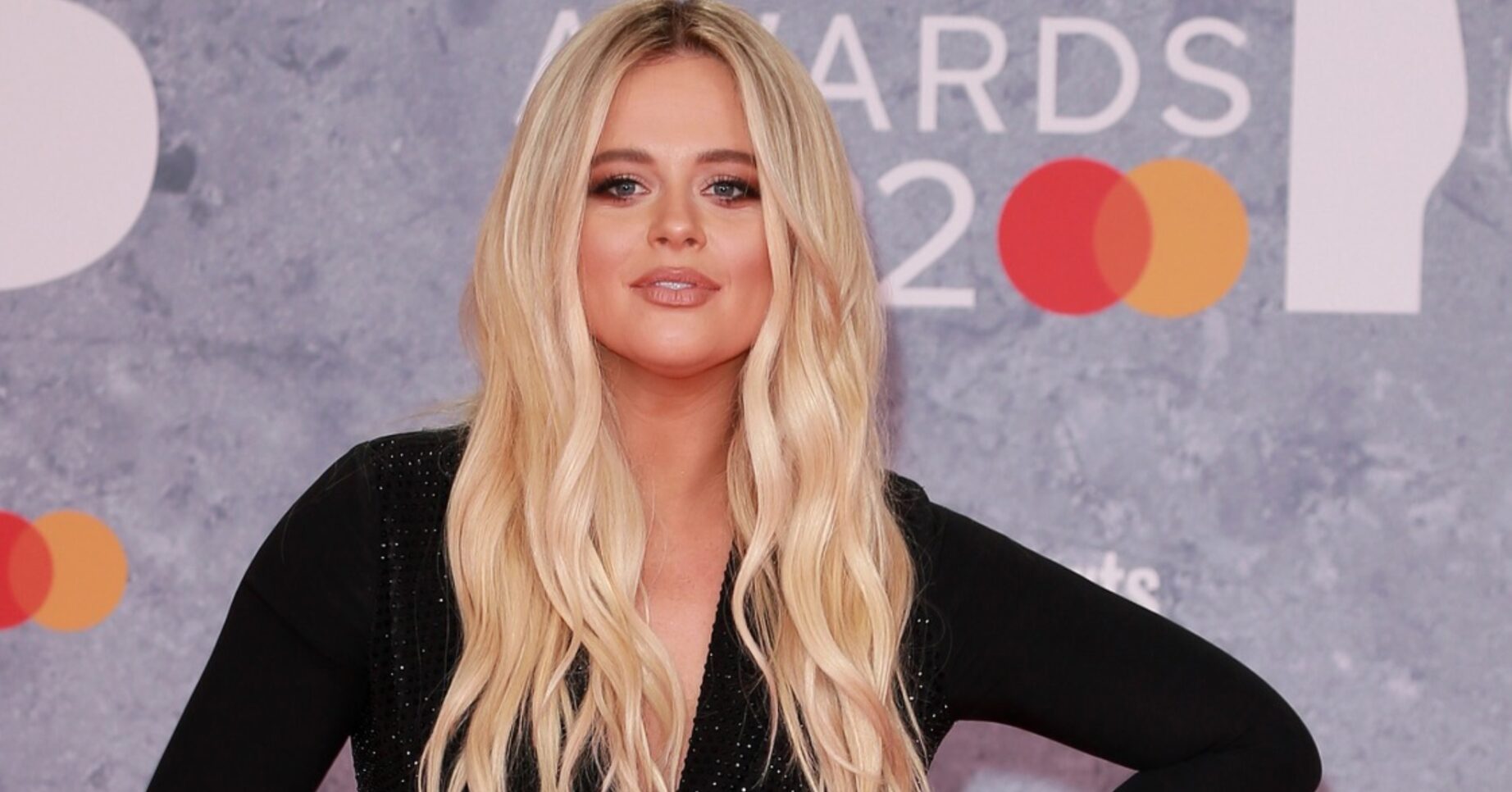 Emily Atack on the red carpet