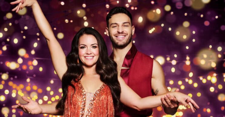 Lacey Turner and Vito Coppola smiling