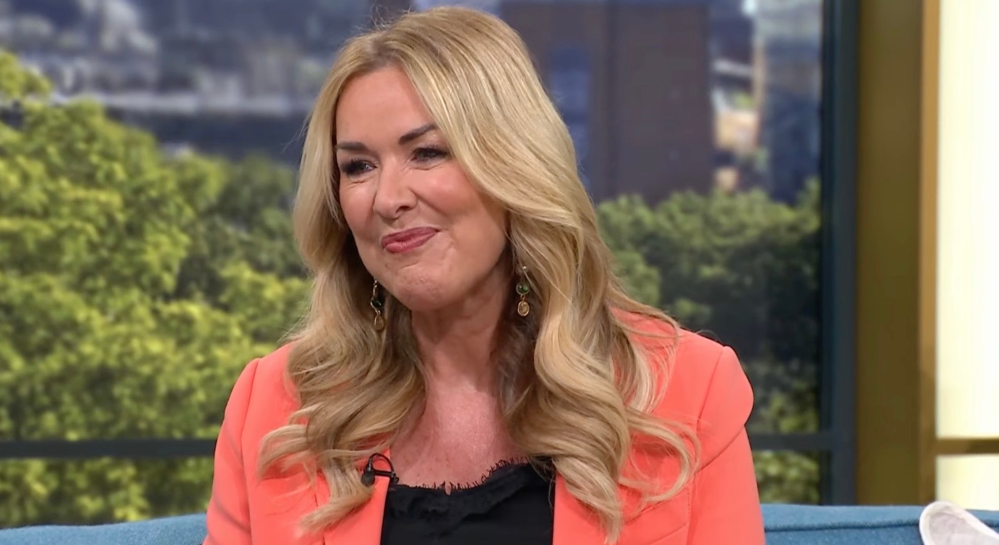 Claire Sweeney smiling