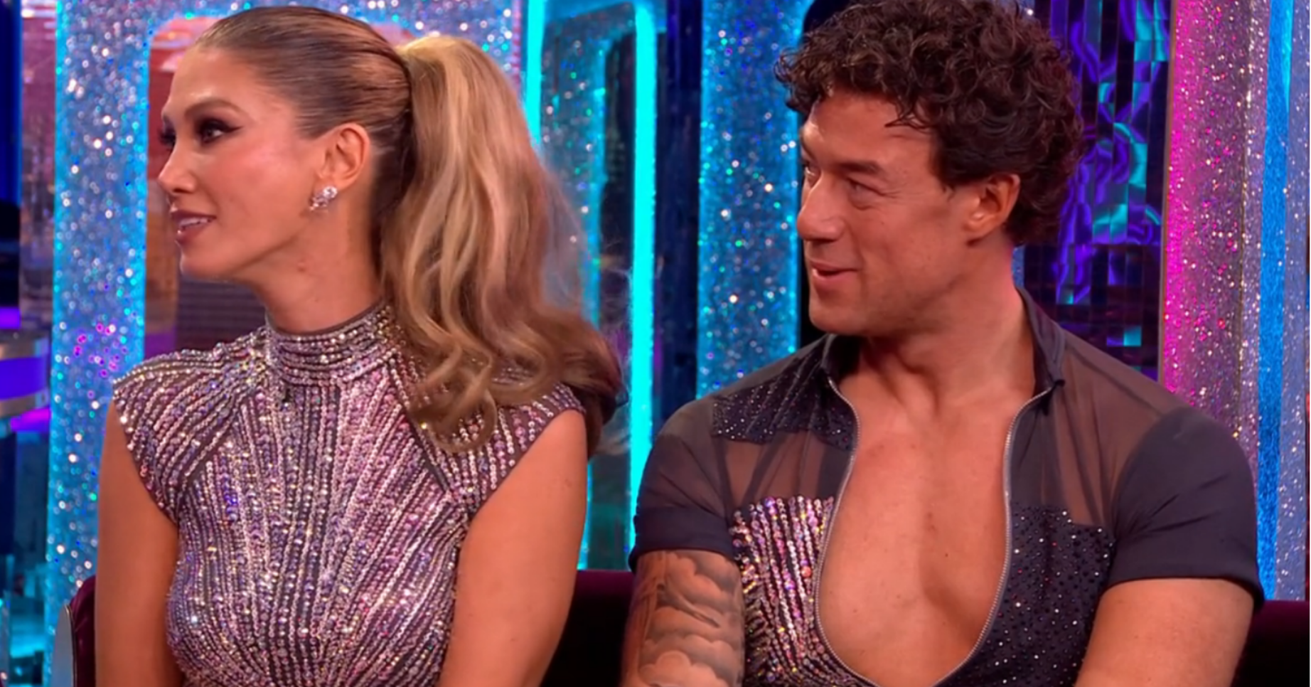 Delta Goodrem and Kai Widdrington on Strictly
