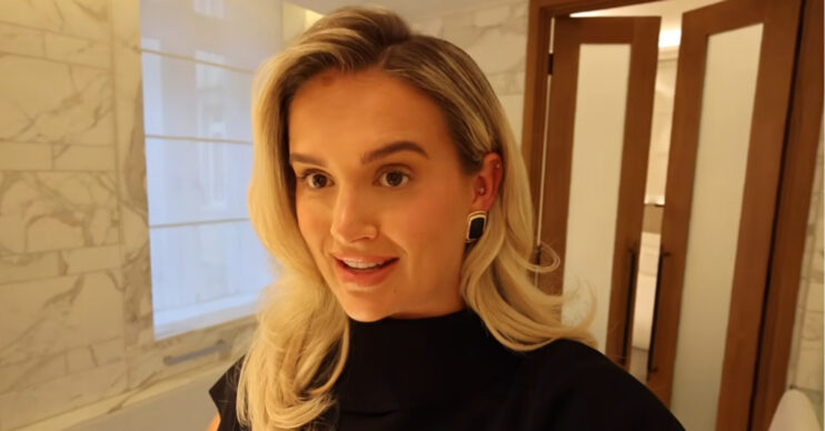 Molly-Mae Hague in YouTube vlog